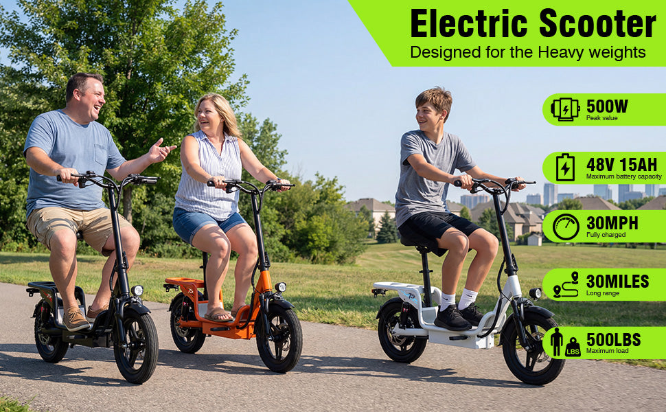 Furider T3 Seated Electric Scooter for Adults