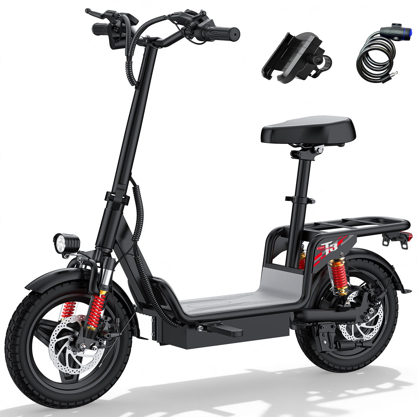 Furider T3 Seated Electric Scooter for Adults