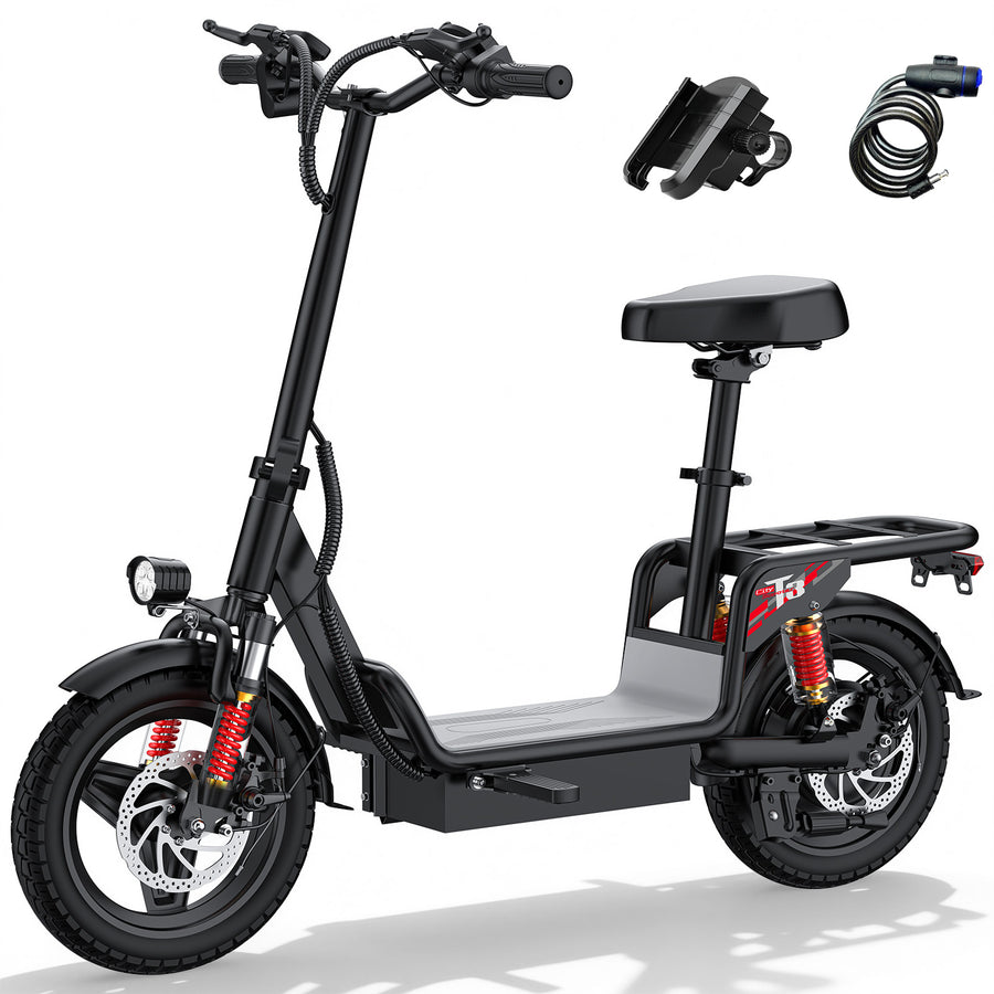 Furider T3 Seated Electric Scooter for Adults