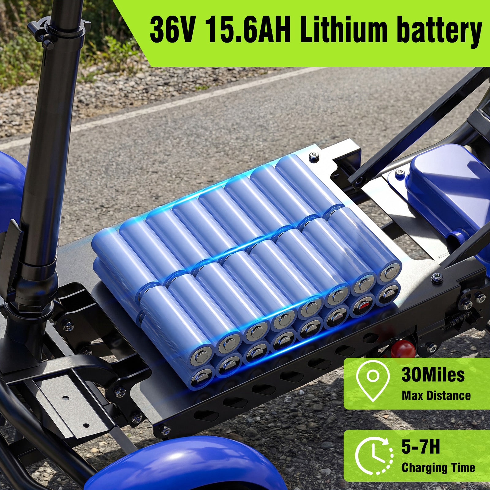 Furider T2 Electric Four-Wheel Folding Scooter for Seniors